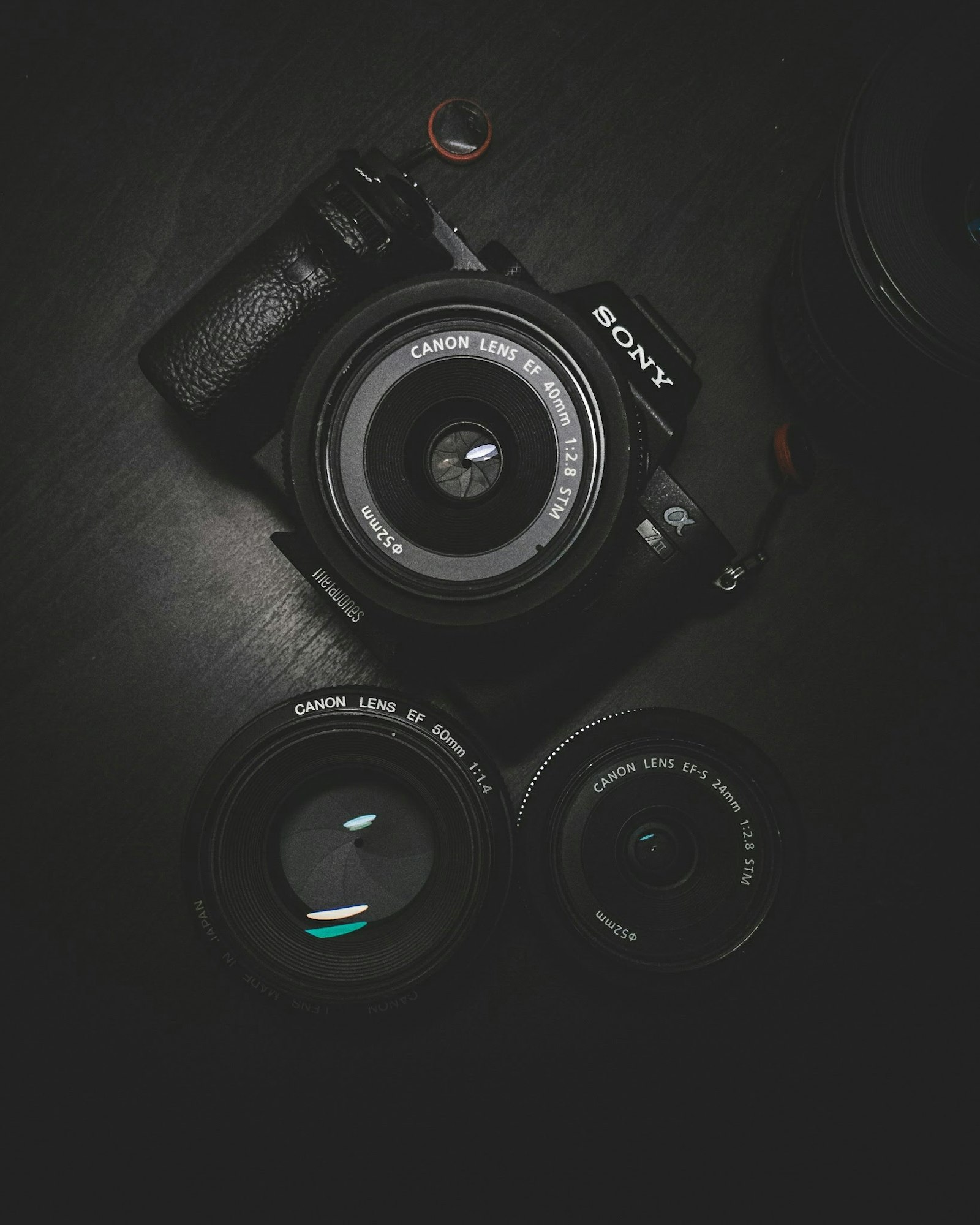 Camera and lenses — every build documented on YouTube